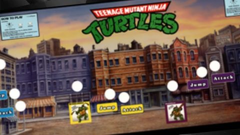 4 Player Cabinet Tmnt Artwork Teenage Mutant Ninja Turtles