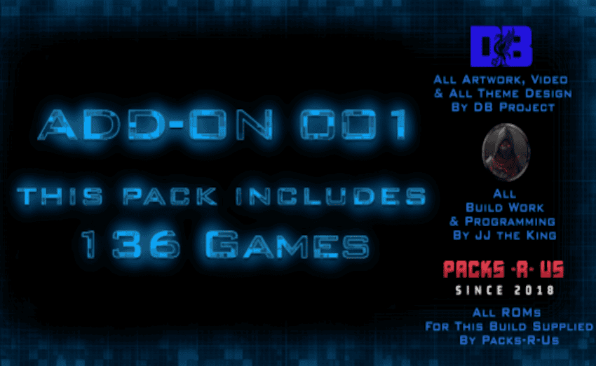 Retro arcade Project add-on