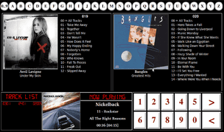SK Jukebox interface